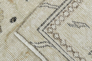 Handmade Beige Turkish Anatolian Rug - Thumbnail