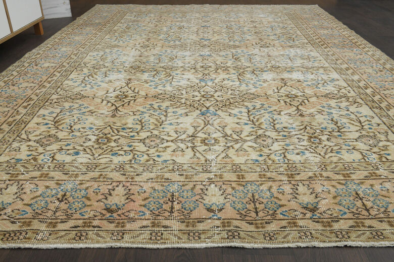 Vintage Turkish Area Rug