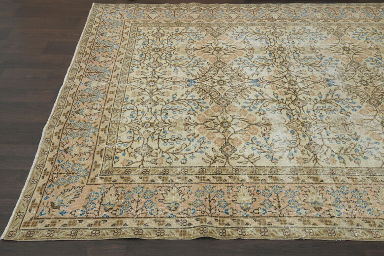 Vintage Turkish Area Rug