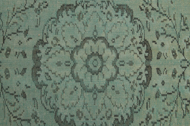 Green Oriental Area Anatolian Rug