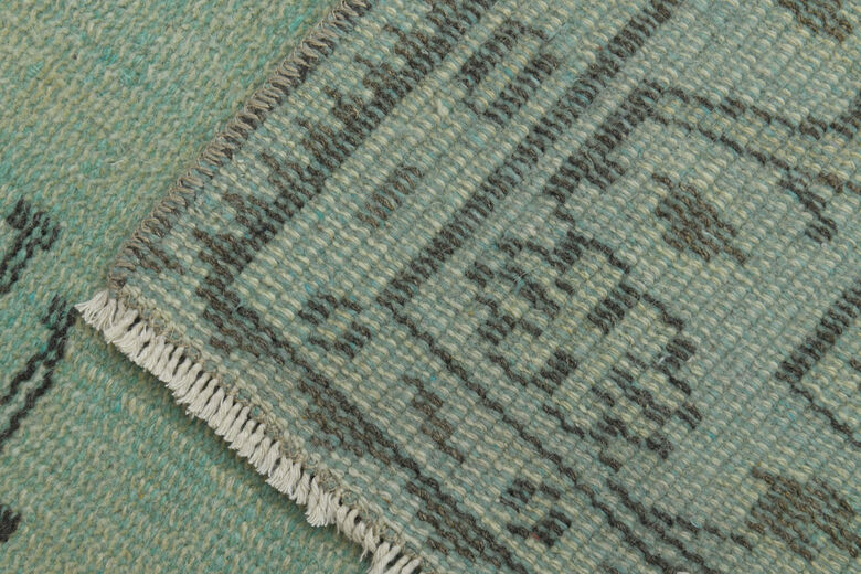 Green Oriental Area Anatolian Rug