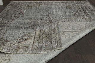 Handmade Vintage Large Area Rug - Thumbnail