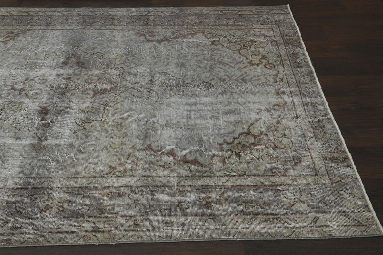 Handmade Vintage Large Area Rug