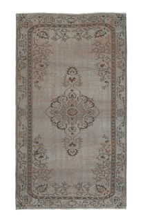 Handmade Vintage Large Area Rug - Thumbnail