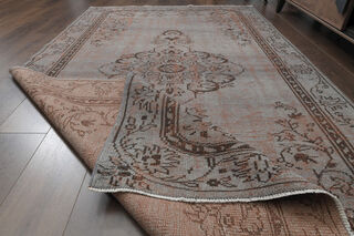 Handmade Vintage Large Area Rug - Thumbnail