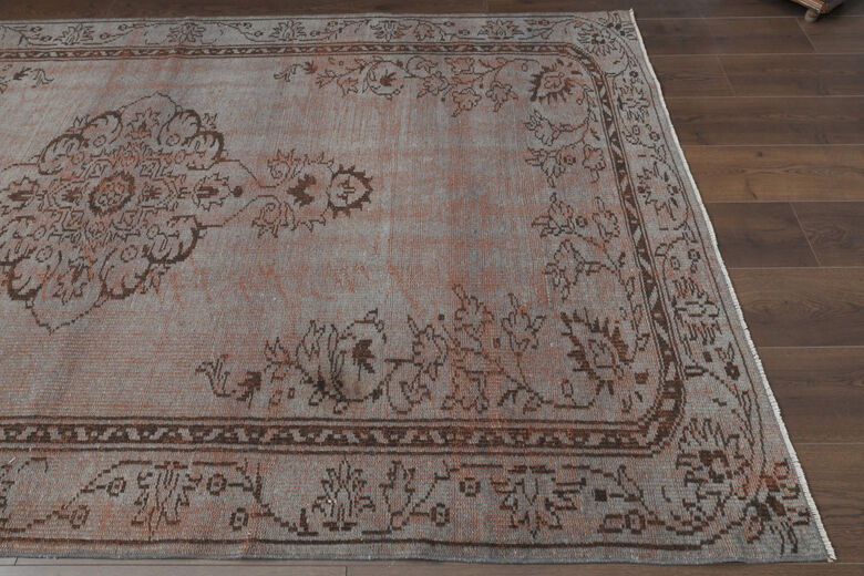 Handmade Vintage Large Area Rug