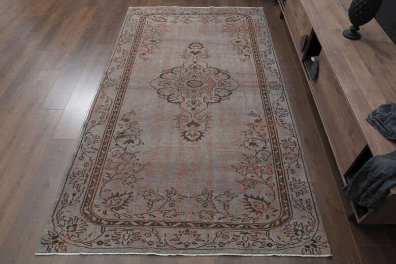 Handmade Vintage Anatolian Area Rug