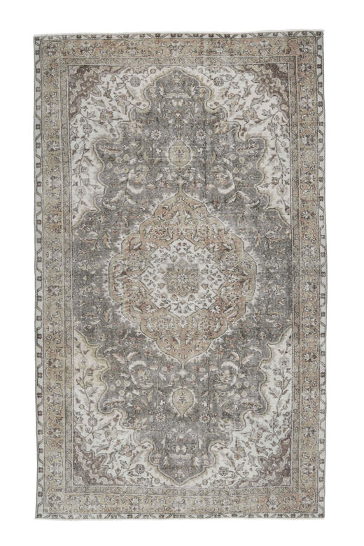 Handmade Vintage Oriental Anatolian Rug