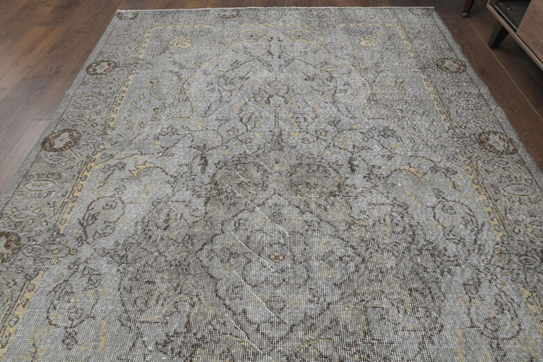 Turkish Anatolian Vintage Wool Rug