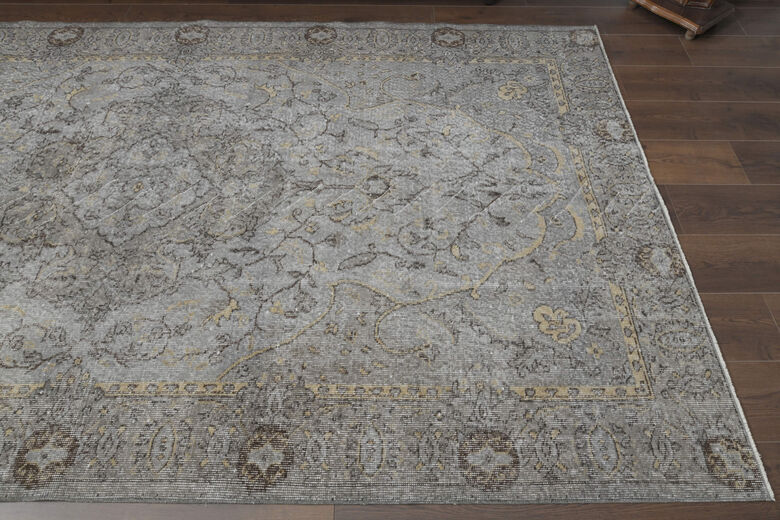 Turkish Anatolian Vintage Wool Rug