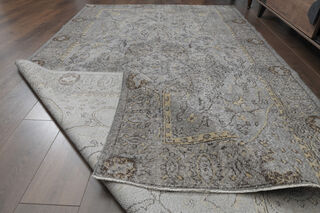Turkish Anatolian Vintage Wool Rug - Thumbnail