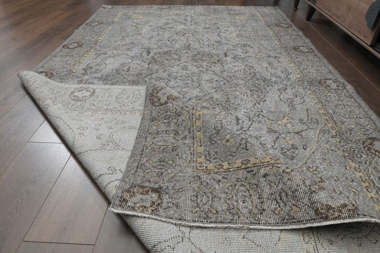 Turkish Anatolian Vintage Wool Rug