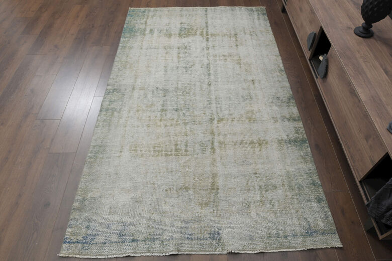 Faded Antique Anatolian Rug