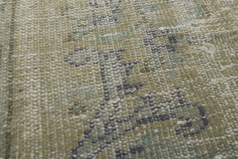 Vintage Distressed Anatolian Area Rug