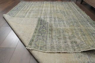 Vintage Distressed Anatolian Area Rug - Thumbnail