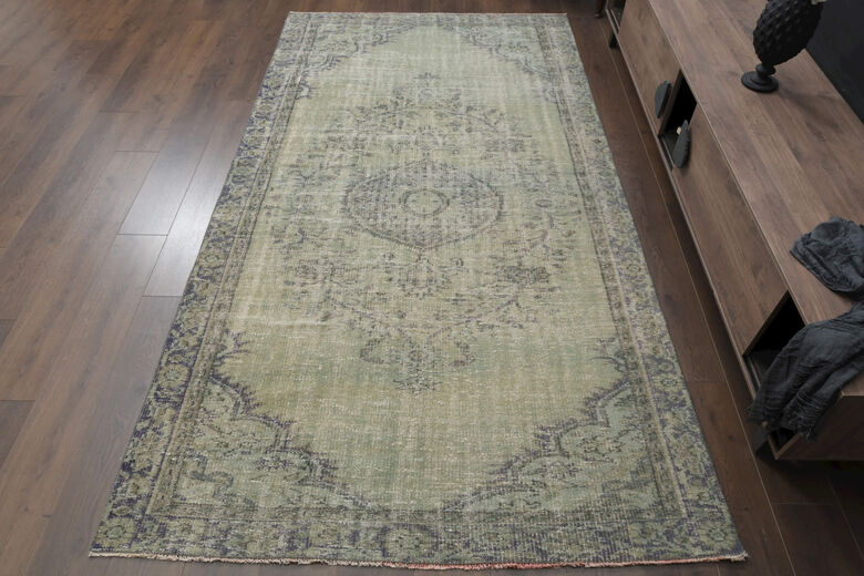 Vintage Turkish Area Anatolian Rug