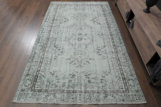 Handmade Vintage Large Area Rug - Thumbnail