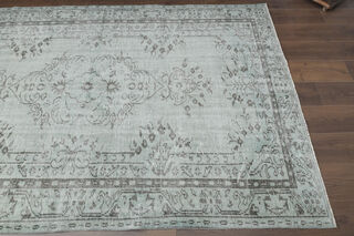 Handmade Vintage Large Area Rug - Thumbnail