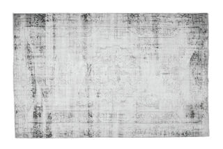 Antique Distressed Area Anatolian Rug - Thumbnail
