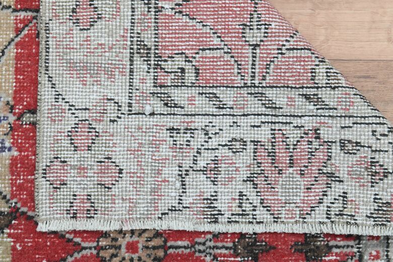 Scarlett Floral Vintage Area Hereke Rug