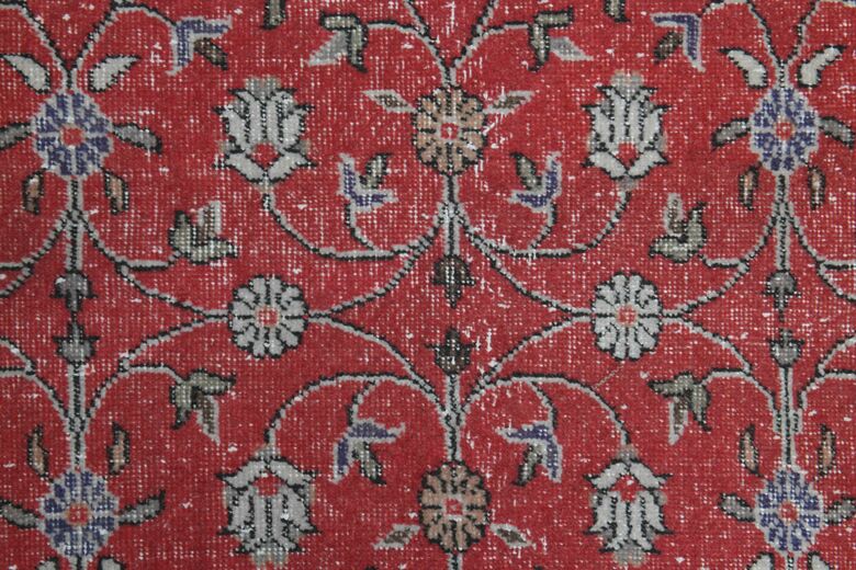 Scarlett Floral Vintage Area Hereke Rug