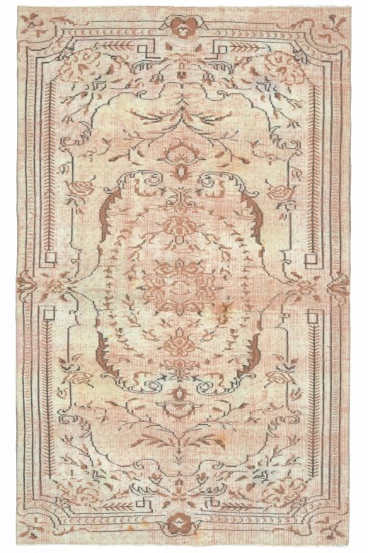 Tiger - One-of-a-kind Vintage Oushak Handmade Rug