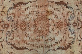 Tiger - One-of-a-kind Vintage Oushak Handmade Rug - Thumbnail