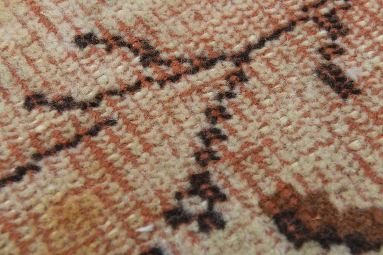 Tiger - One-of-a-kind Vintage Oushak Handmade Rug