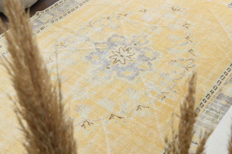 1960′s - Handmade Wool Area Anatolian Rug