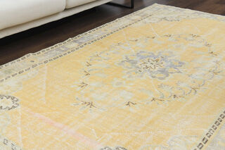 1960′s - Handmade Wool Area Anatolian Rug - Thumbnail