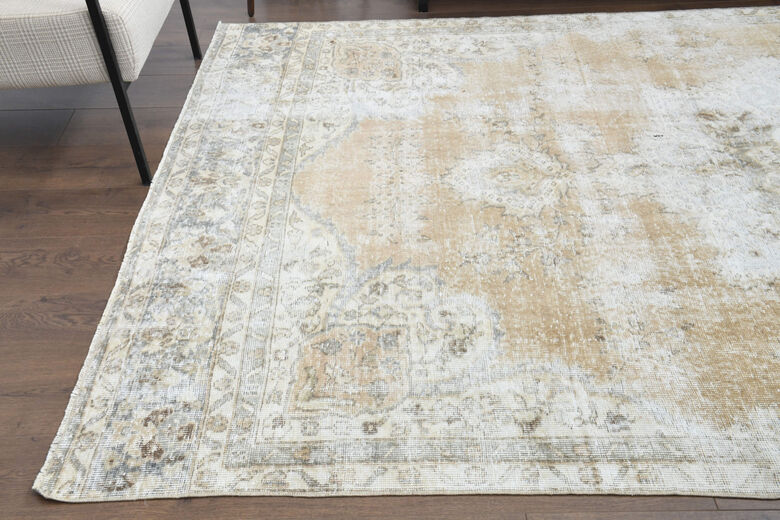 Antique Genuine Oushak Area Rug