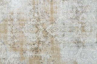 Antique Genuine Oushak Area Rug - Thumbnail