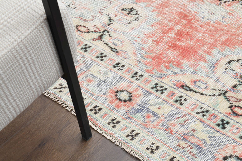 6x10 Feet - Distressed Anatolian Vintage Area Rug