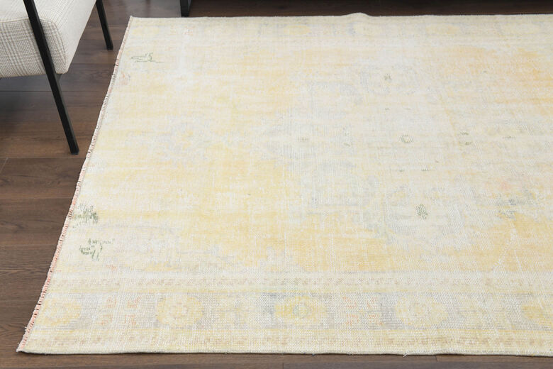 Antique Anatolian Wool Area Rug