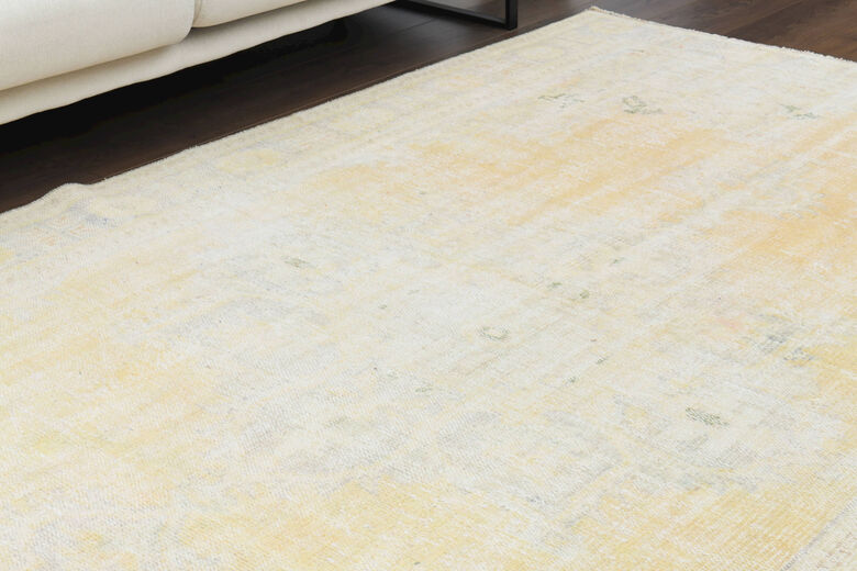 Antique Anatolian Wool Area Rug