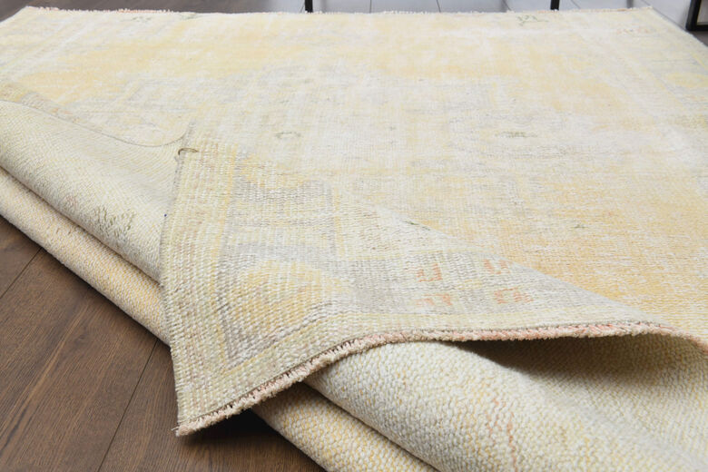 Antique Anatolian Wool Area Rug
