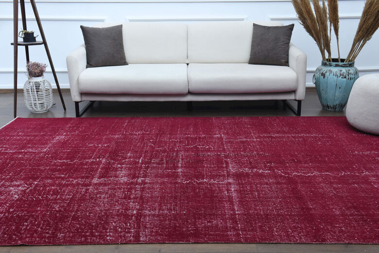 Mulberry - Handmade Vintage Anatolian Area Rug
