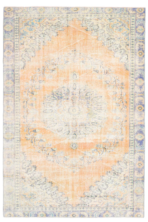 Mid-20th Century Area Handwoven Wool Rug