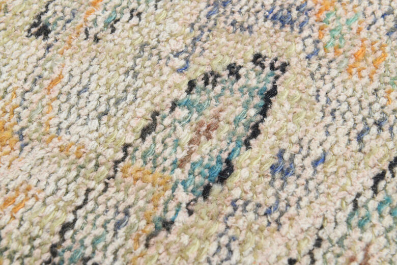 Mid-20th Century Area Handwoven Wool Rug