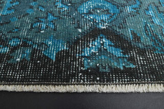 Blue Pattern Anatolian Area Rug - Thumbnail