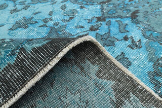 Blue Pattern Anatolian Area Rug - Thumbnail
