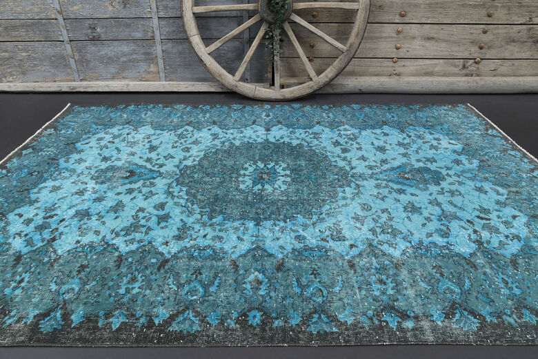 Blue Pattern Anatolian Area Rug