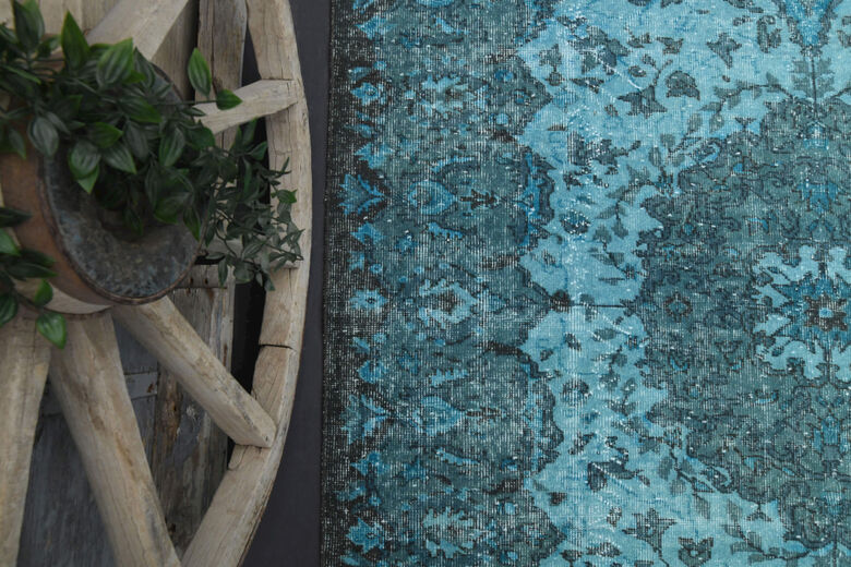 Blue Pattern Anatolian Area Rug