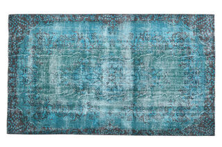 Sea Blue Vintage Rug - Thumbnail