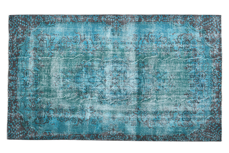 Sea Blue Vintage Rug