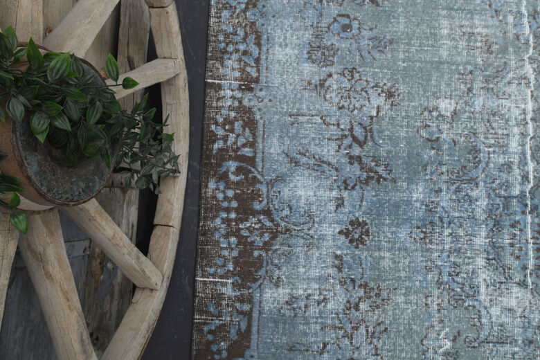 Oriental Blue Anatolian Vintage Area Rug