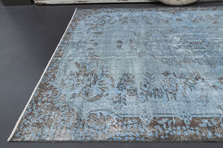Oriental Blue Anatolian Vintage Area Rug - Thumbnail