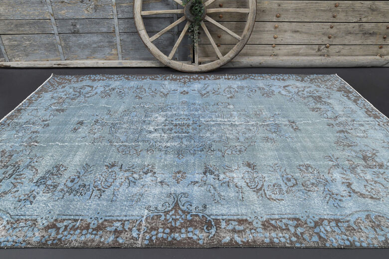 Oriental Blue Anatolian Vintage Area Rug