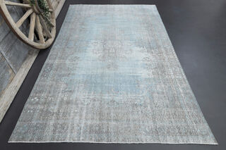 Solid Vintage Large Area Rug - Thumbnail