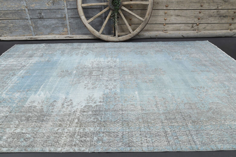 Solid Vintage Large Area Rug